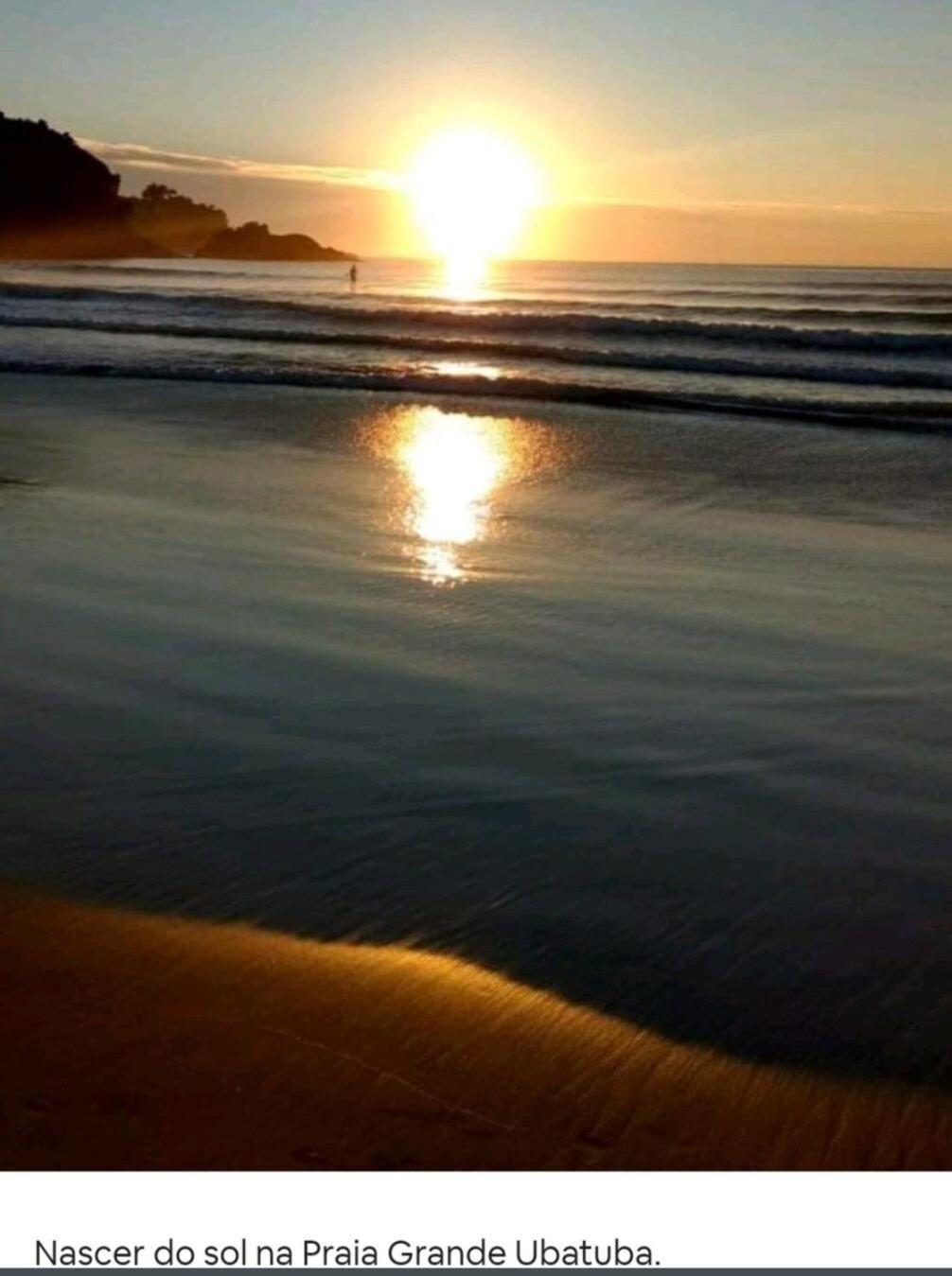 Apartmán Cantinho Do Descanso Na Praia Grande Ubatuba Exteriér fotografie